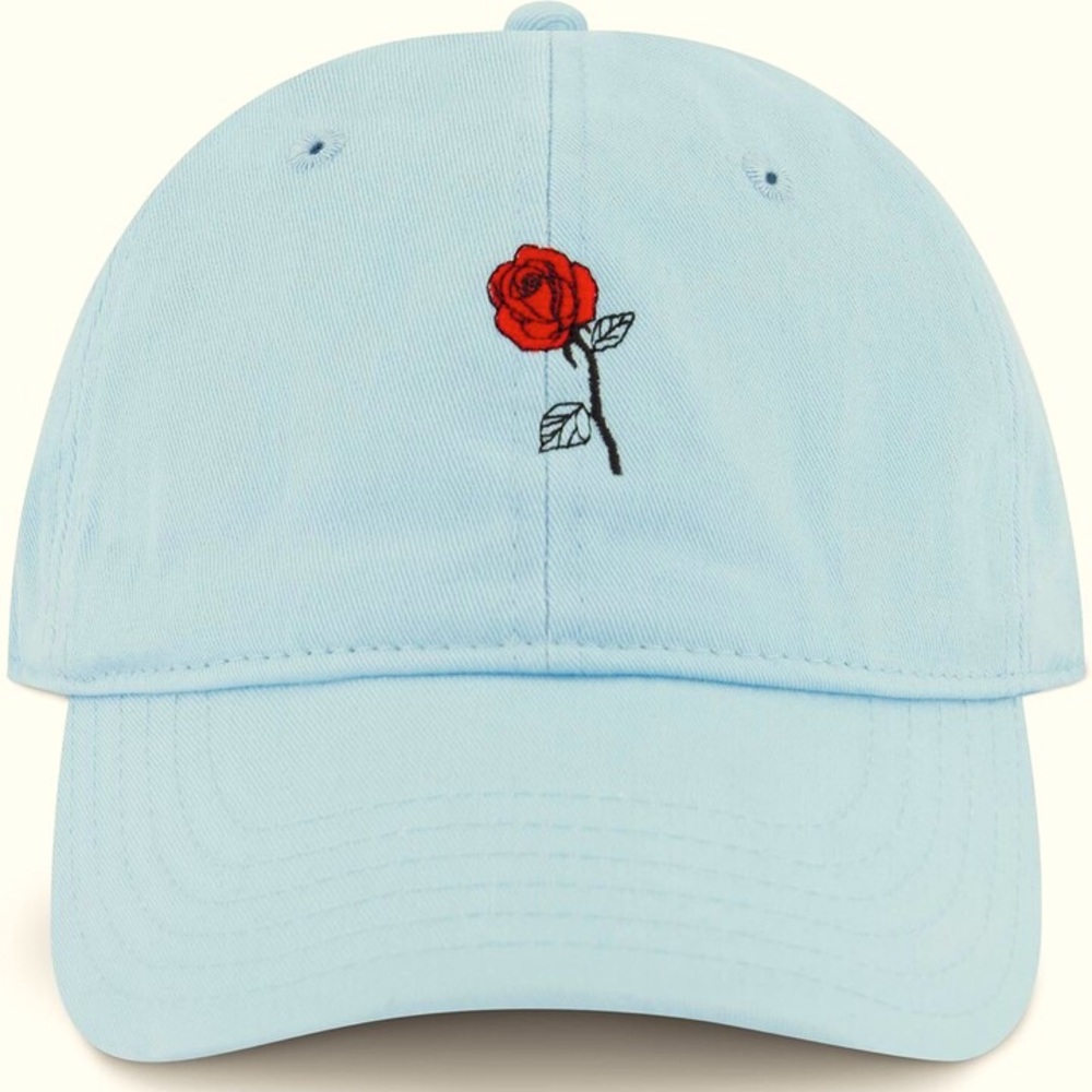 beauty and the beast rose cap